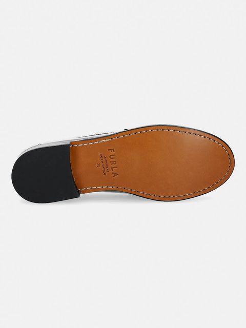 Furla mokasyny skórzane College Loafer
