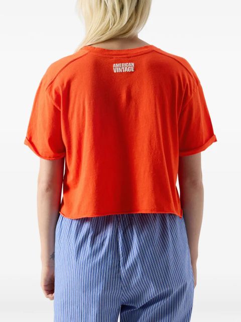 American Vintage Apoly short-sleeves T-shirt - Orange