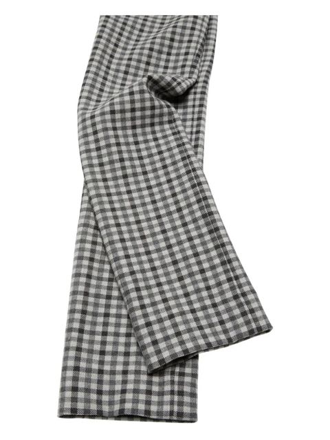 Acne Studios gingham check trousers - Grey - zdjęcie produktu nr 1