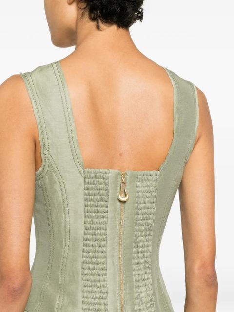 Aje Spirelle maxi dress - Green