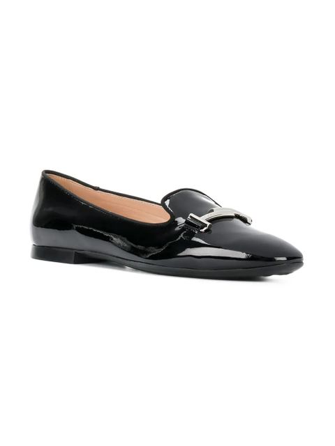 Tod's Double T slippers - Black - zdjęcie produktu nr 2