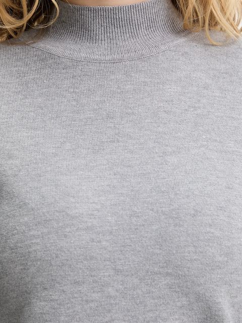 Answear.LAB sweter z kaszmirem damski kolor szary