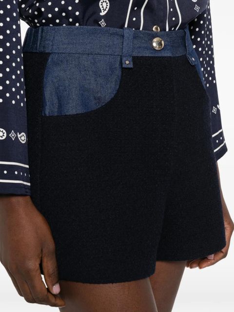 Maje pocket shorts - Black