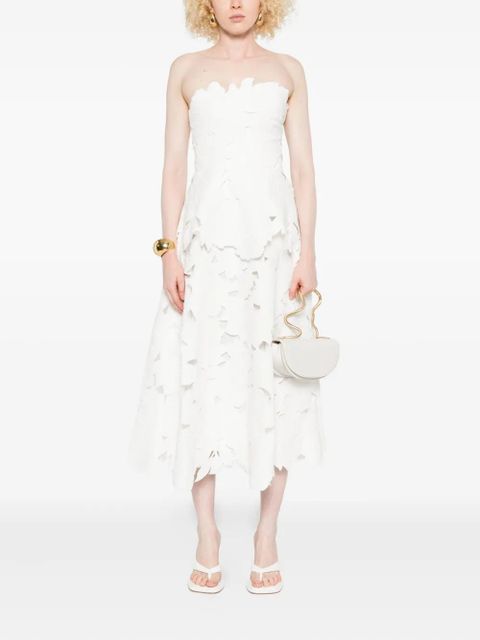 Simkhai Audrey midi dress - White