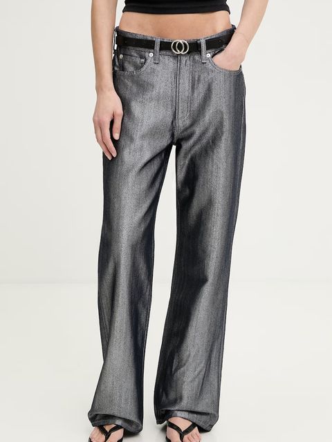 rag & bone jeansy wide leg damskie Logan - zdjęcie produktu nr 1