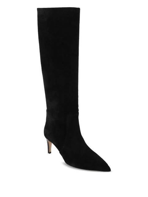 Paris Texas suede pointed-toe knee-high boots - Black - zdjęcie produktu nr 2