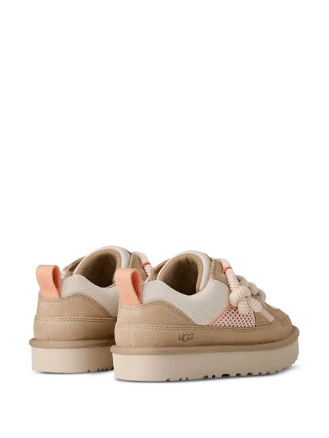 UGG Lowmel rope-detail suede sneakers - Neutrals