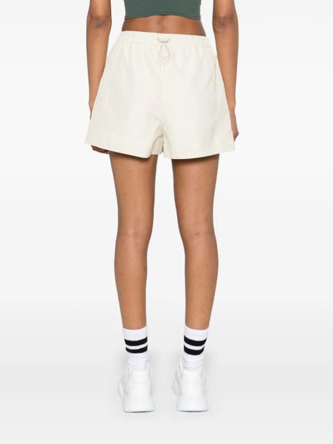 FENDI high-waist shell shorts - Neutrals