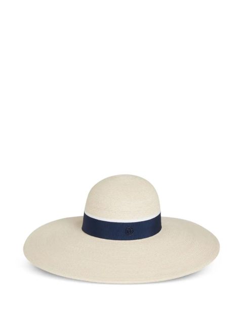 Maison Michel Blanche hat - Neutrals