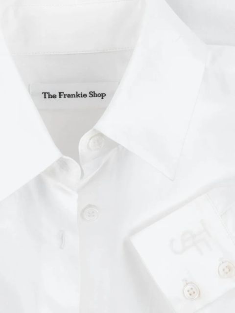 The Frankie Shop Tila wide-sleeve shirt - White