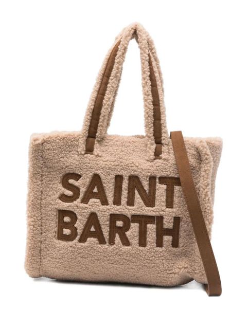 MC2 Saint Barth Teddy logo-detailing tote bag - Neutrals