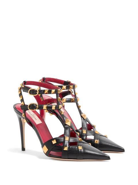 Valentino Garavani Studdy sandals - Black - zdjęcie produktu nr 2