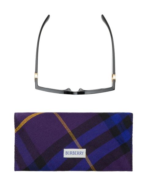 Burberry Eyewear EKD rectangular sunglasses - Black