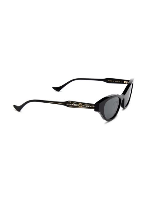 Gucci Eyewear cat-eye frame sunglasses - Black - zdjęcie produktu nr 2