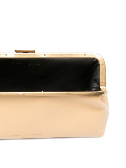 Proenza Schouler Armory clutch bag - Neutrals
