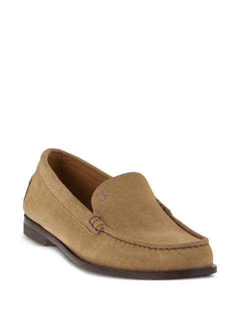 Tod's embossed metal suede loafers - Neutrals - zdjęcie produktu nr 2