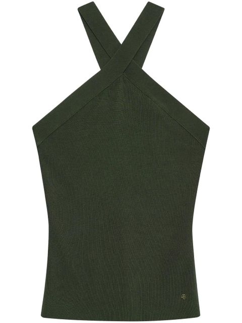 ANINE BING Brea knitted top - Green - zdjęcie produktu nr 1