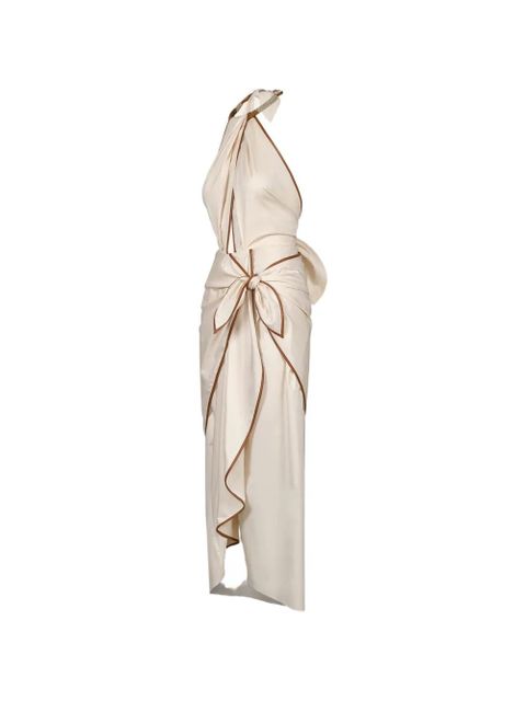 Johanna Ortiz Centro Del Cielo midi dress - Neutrals