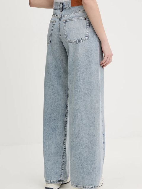 Tommy Hilfiger jeansy damskie kolor niebieski WW0WW48519