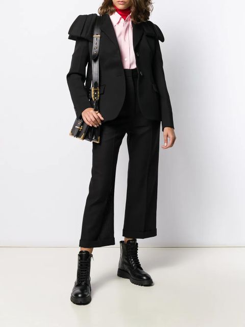 Prada flap detail blazer jacket - Black - zdjęcie produktu nr 2