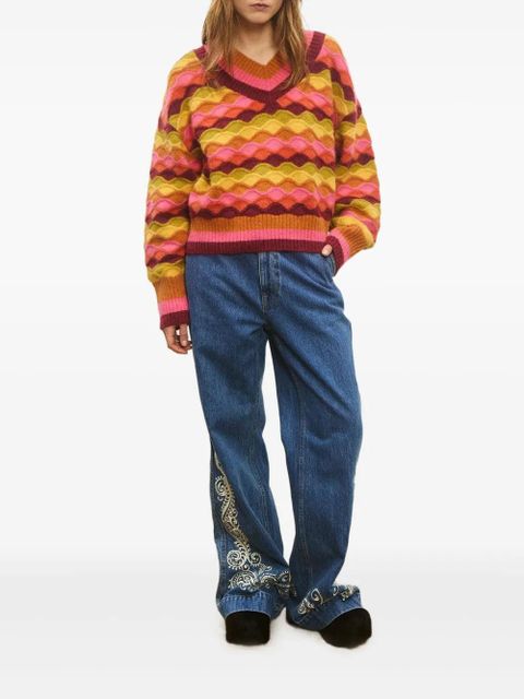 ALEMAIS Rocco sweater - Multicolour - zdjęcie produktu nr 2