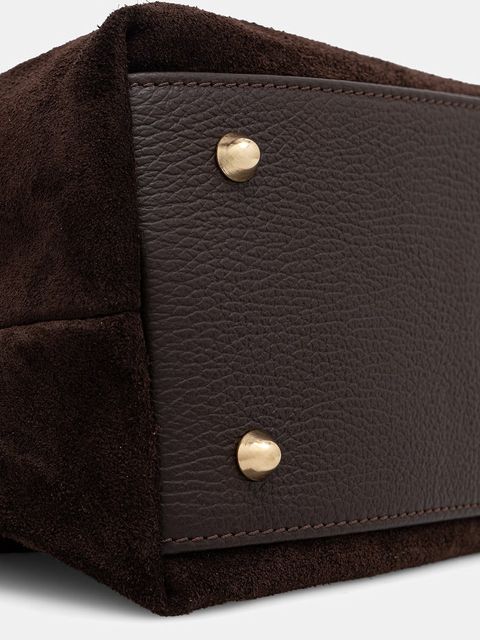 Answear.LAB torebka zamszowa