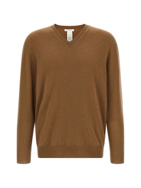 The Row Numi V-neck sweater - Brown - zdjęcie produktu nr 1