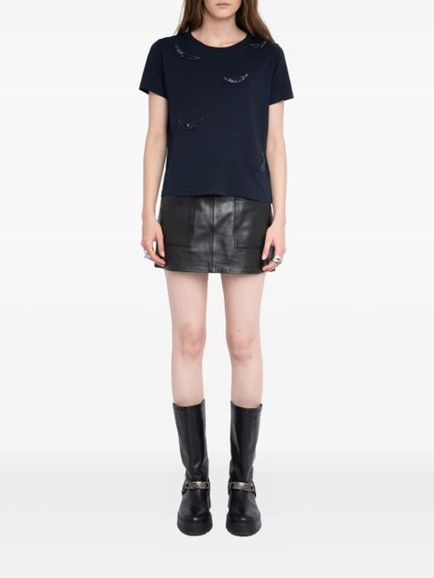 Zadig&Voltaire Alys T-shirt - Blue