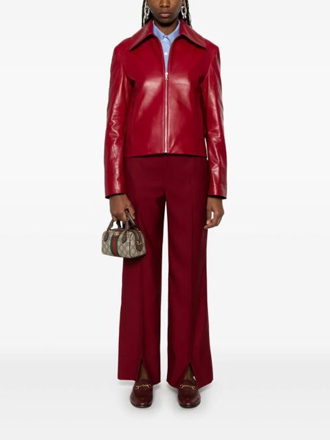 Gucci wool trousers - Red