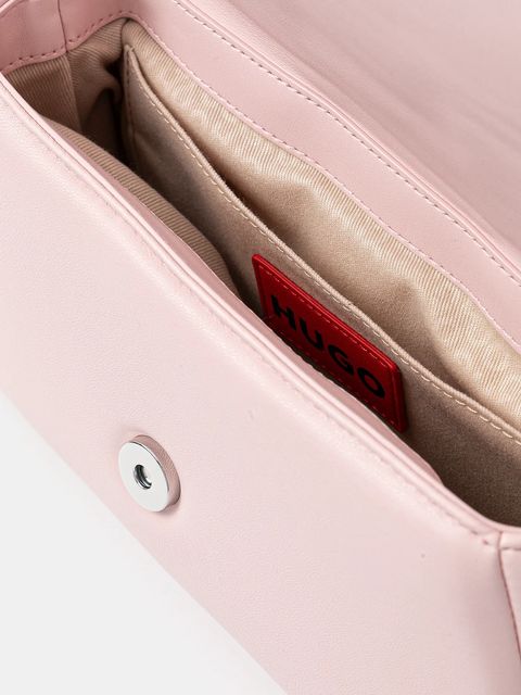 HUGO torebka kolor różowy 50547445