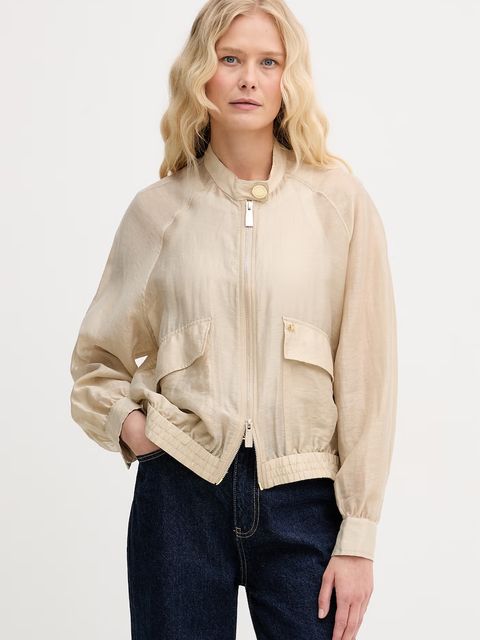 Lola Casademunt kurtka damska z dodatkiem lnu - zdjęcie produktu nr 2