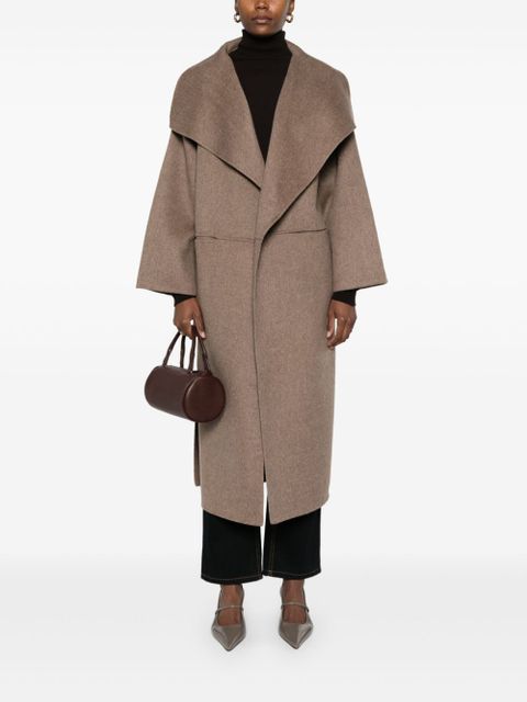 TOTEME Signature coat - Brown - zdjęcie produktu nr 2