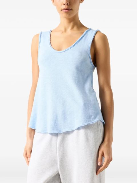 American Vintage scoop-neck tank top - Blue - zdjęcie produktu nr 2