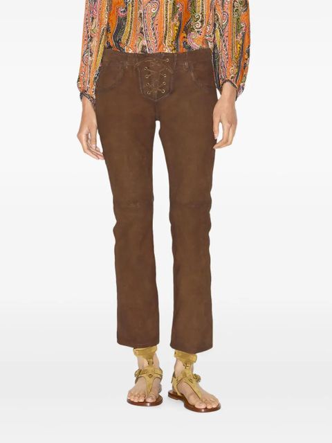 ISABEL MARANT Vanel trousers - Brown - zdjęcie produktu nr 2