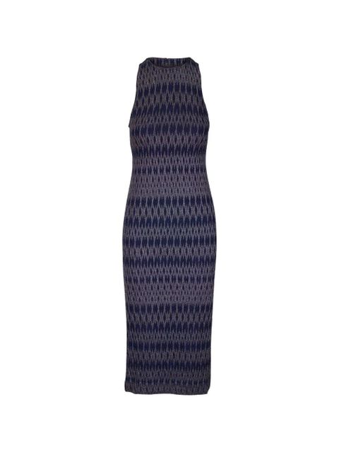 Missoni sleeveless midi dress - Blue - zdjęcie produktu nr 1