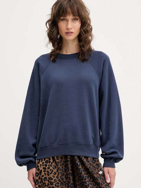 Abercrombie & Fitch bluza damska kolor granatowy gładka KI152-5352-200 - zdjęcie produktu nr 1