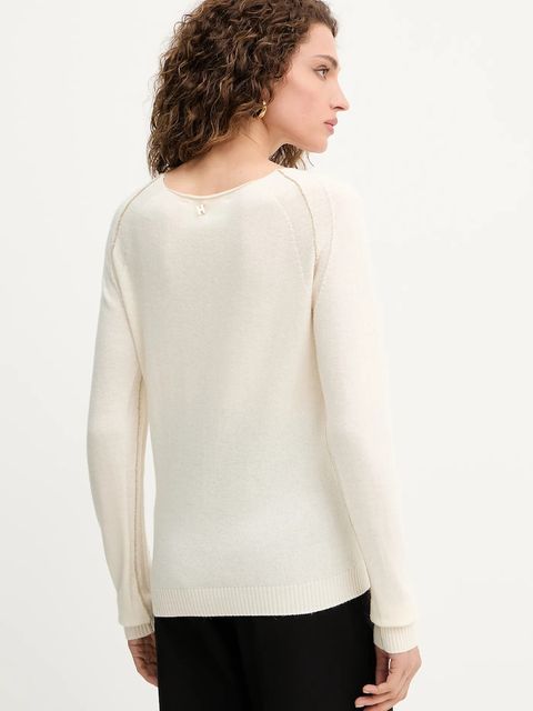 Silvian Heach sweter KARIM damski kolor beżowy lekki GPA25241MA - zdjęcie produktu nr 2