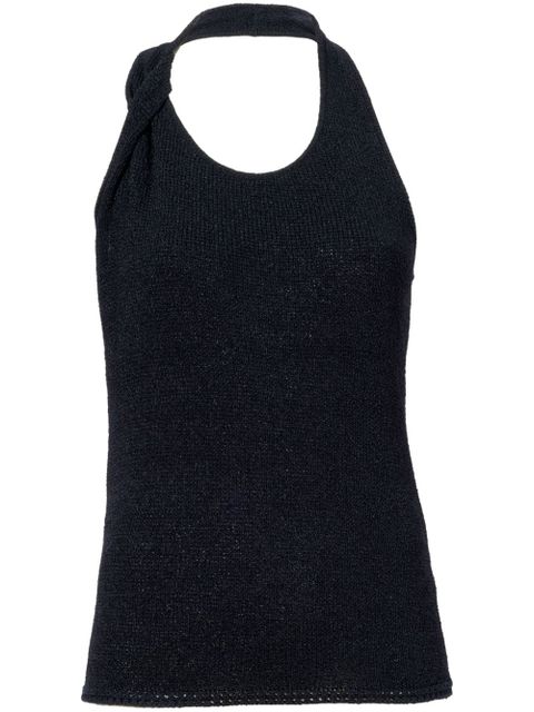 Proenza Schouler knitted halterneck top - Black - zdjęcie produktu nr 1