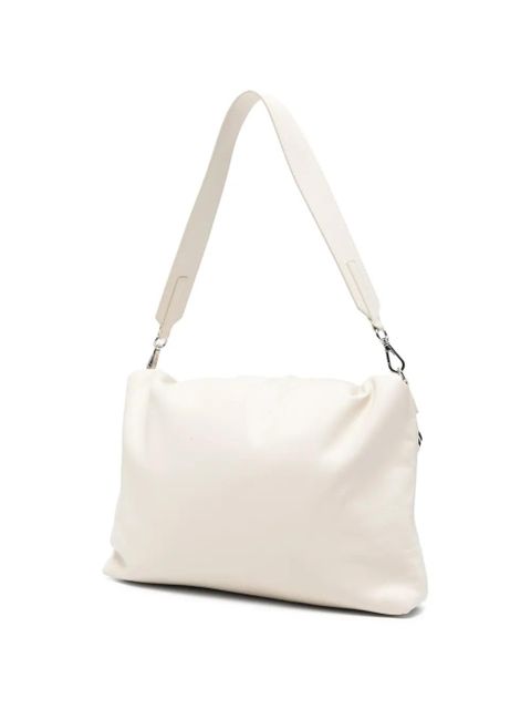 Weekend Max Mara Wkaslalom frame chain shoulder bag - White