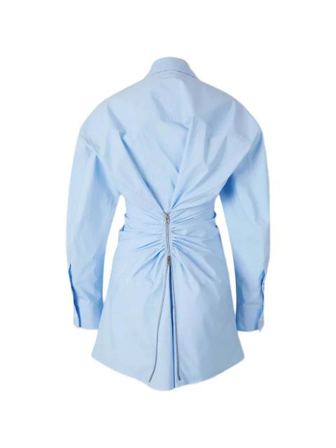 Alexander Wang long-sleeve mini dress - Blue - zdjęcie produktu nr 2