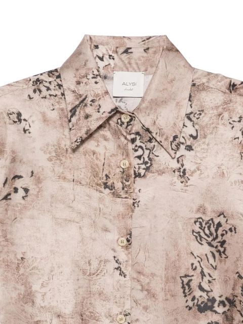 Alysi floral-print shirt - Neutrals - zdjęcie produktu nr 2