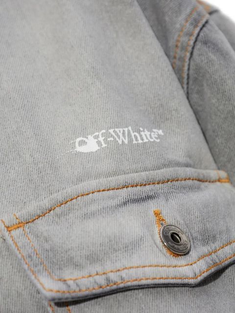 Off-White c/o Virgil Abloh denim shirt - Grey
