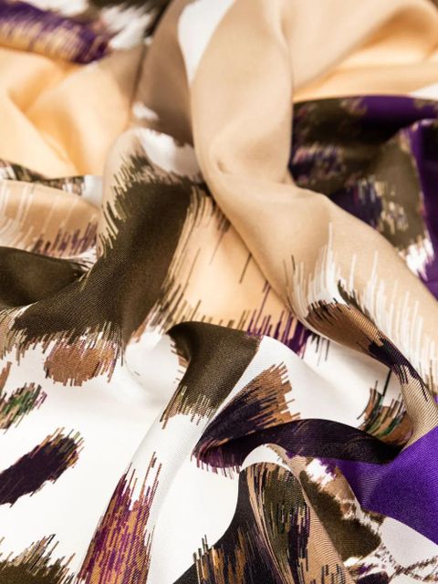 Max Mara Carre scarf - Neutrals - zdjęcie produktu nr 2