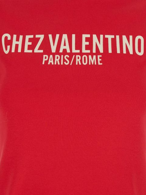 Valentino Garavani Chez-print T-shirt - Pink