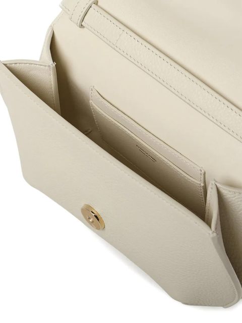 Ferragamo ganicini leather cross body bag - Neutrals