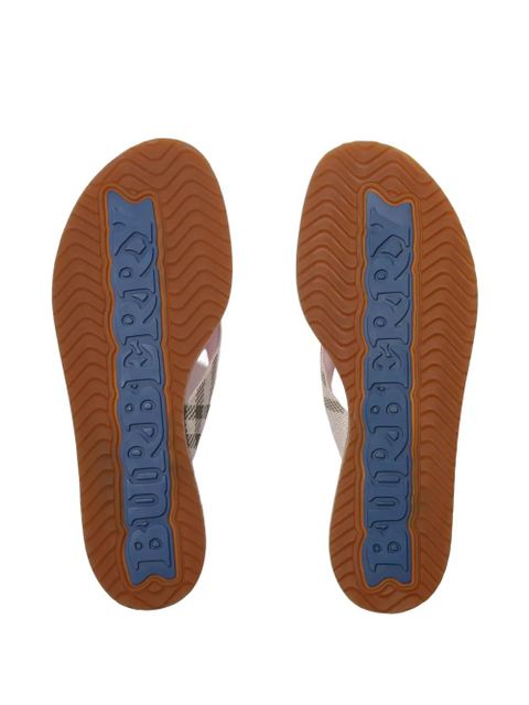 Burberry Check Pavilion sandals​ - Pink