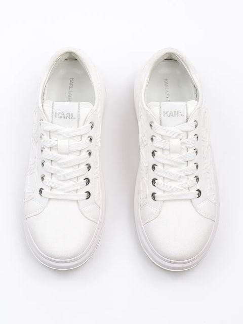 Karl Lagerfeld sneakersy KAPRI LUG kolor biały KL67512F