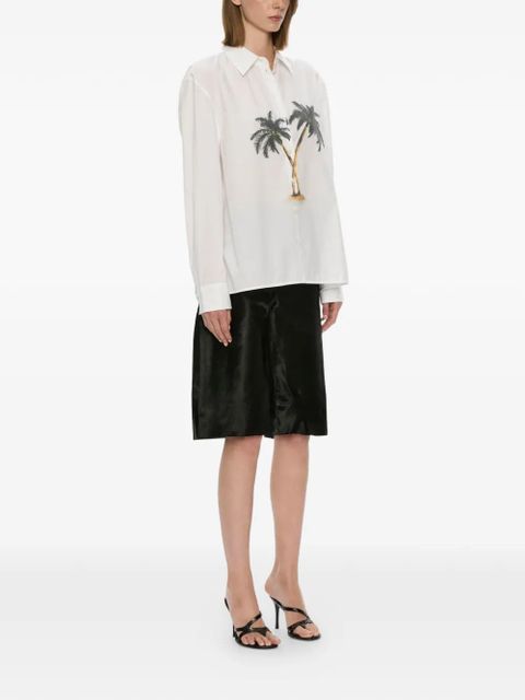 Christopher Esber Mirage Palm shirt - White