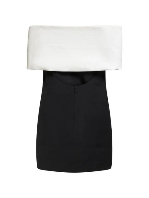 Self-Portrait flower-detail mini dress - Black - zdjęcie produktu nr 2