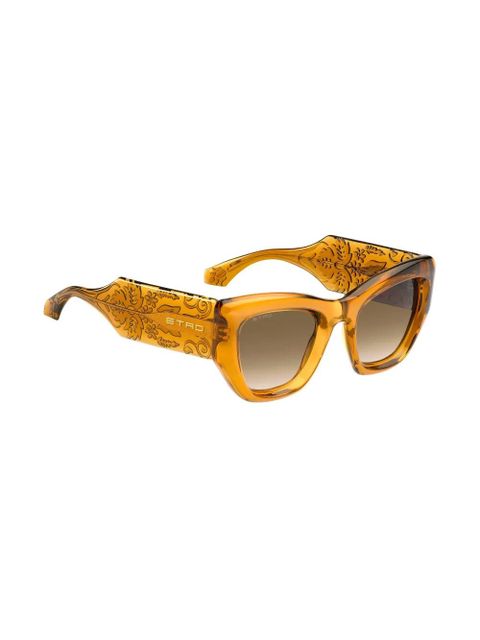 ETRO Paisley cat-eye sunglasses - Yellow - zdjęcie produktu nr 2